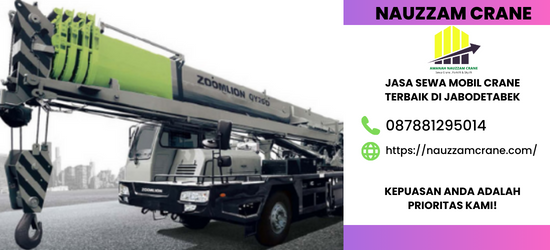 Sewa Crane terbaik di Meruyung Hubungi 08226181225