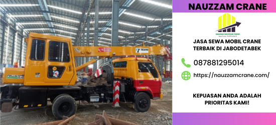 Sewa Crane terbaik di Pancoran Mas Hubungi 08226181225