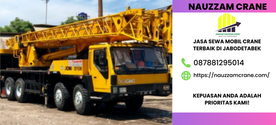 Sewa Crane terbaik di Bojong Pondok Terong Hubungi 08226181225