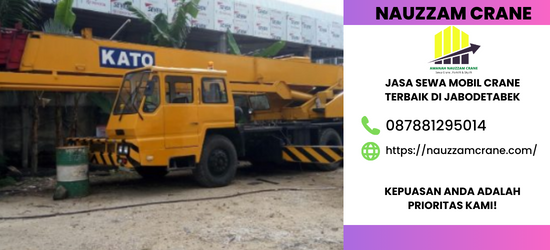 Sewa Crane terbaik di Pondok Jaya Hubungi 08226181225
