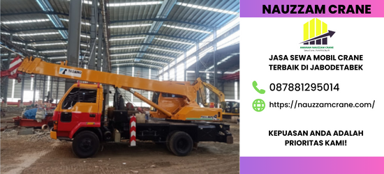 Sewa Crane terbaik di Grogol Hubungi 08226181225