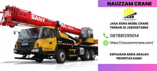 Sewa Crane terbaik di Rangkapan Jaya Hubungi 08226181225