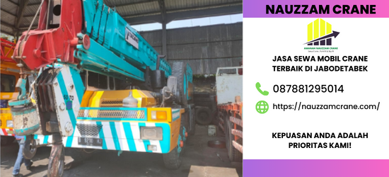 Sewa Crane terbaik di Tirtajaya Hubungi 08226181225