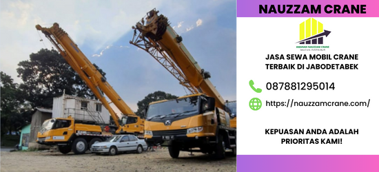 Sewa Crane terbaik di Cilangkap Hubungi 08226181225