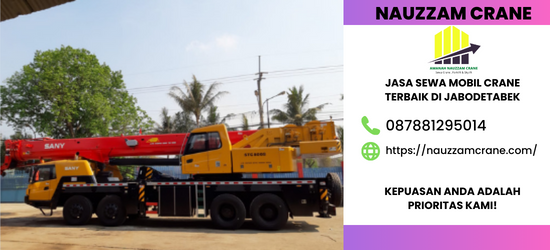 Sewa Crane terbaik di Mekarasih Hubungi 08226181225