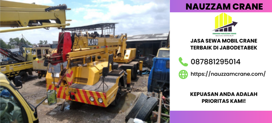 Sewa Crane terbaik di Kutaraharja Hubungi 08226181225