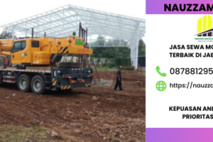 Sewa Crane terbaik di Pamekaran Hubungi 08226181225