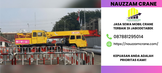 Sewa Crane terbaik di Tanjung Hubungi 08226181225